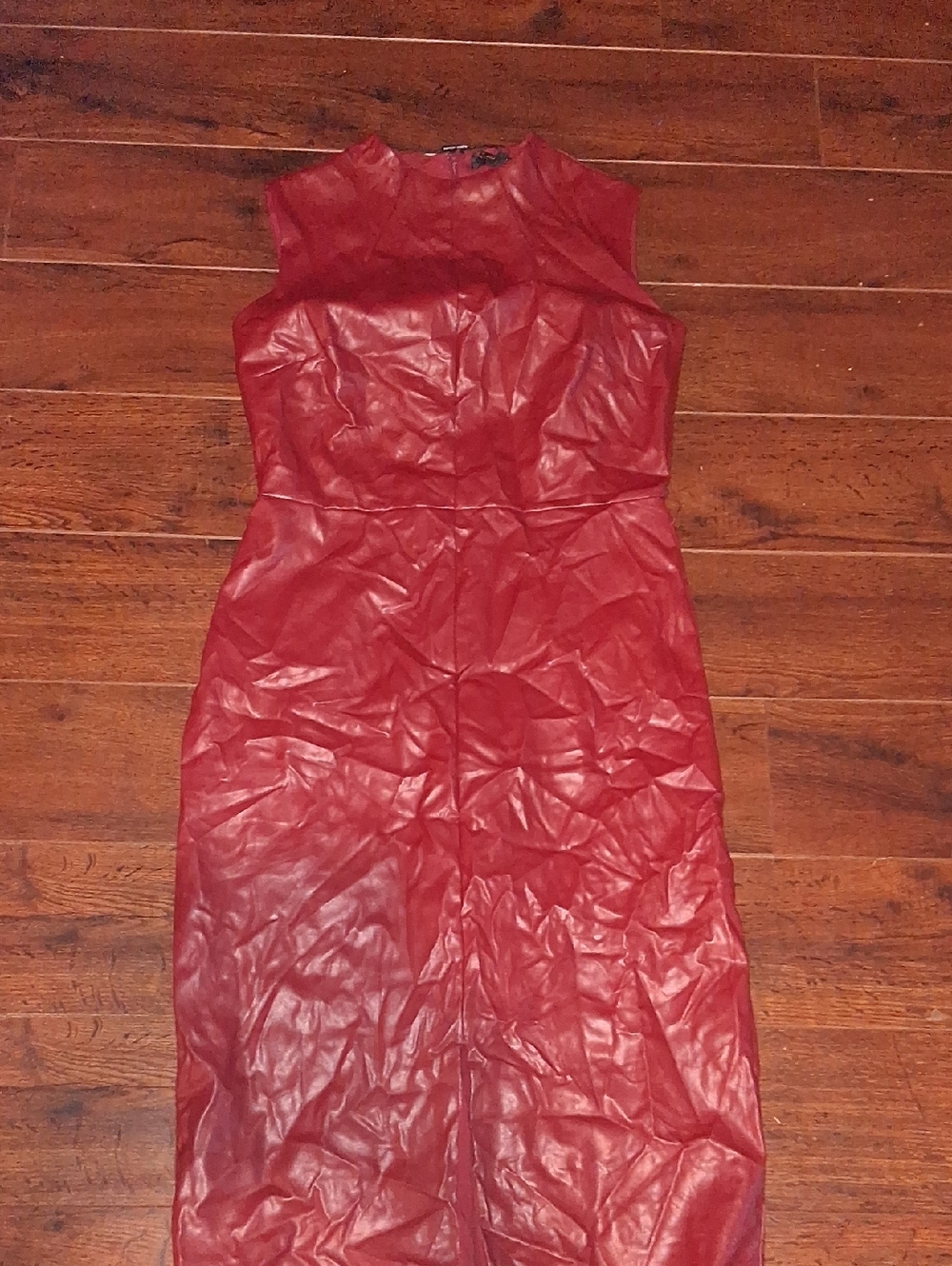 Alexia Admor Faux Leather Dress